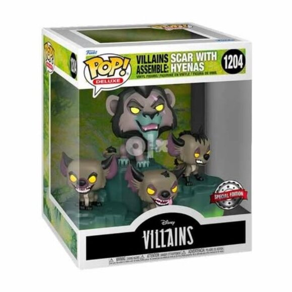 Funko Pop! Scar with Hyenas NWT - Picture 1 of 4